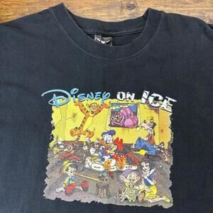 Disney On Ice Drug Humor Meth T Shirt Size XL Black Funny Joke
